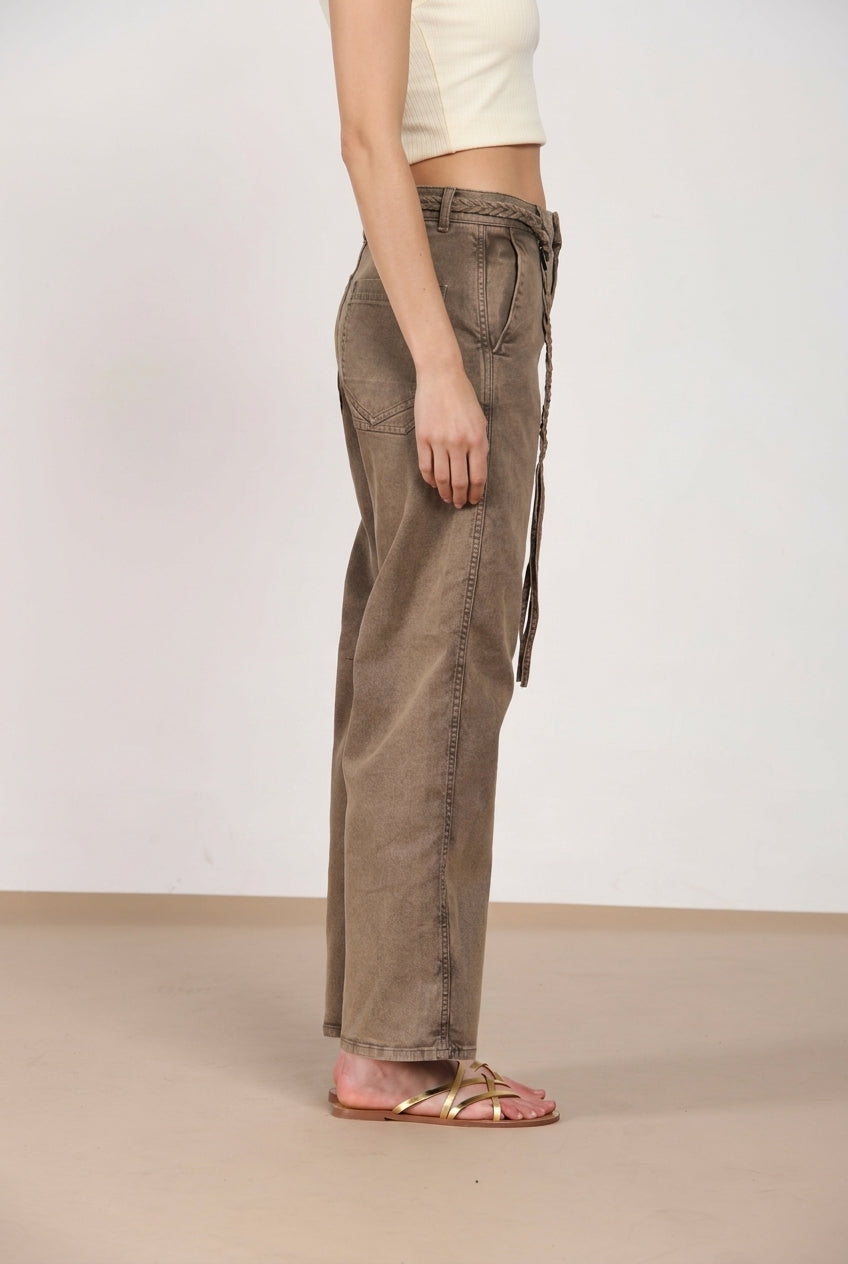 Valerie Damen Denim-Ballonhose