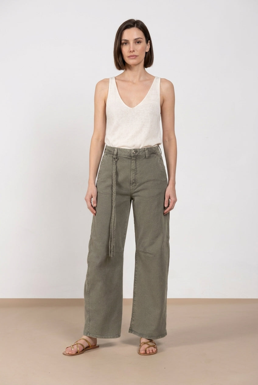 Valerie pantalon denim femme balloon fit