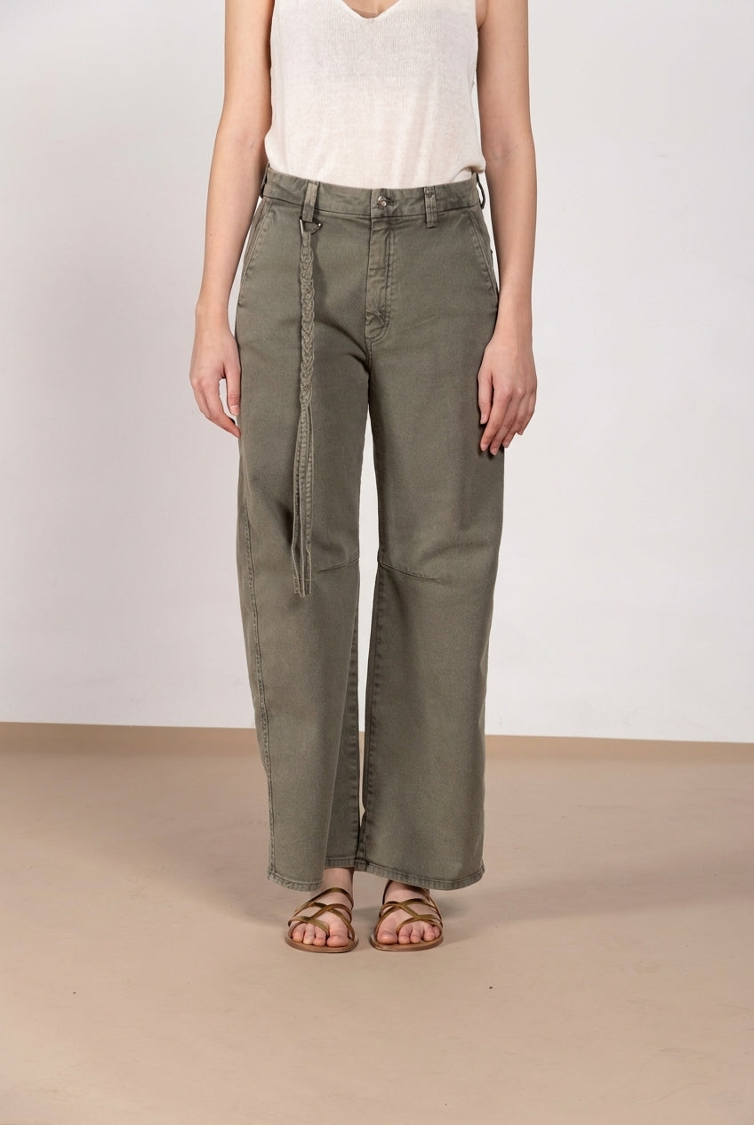 Valerie Damen-Ballon-Denimhose