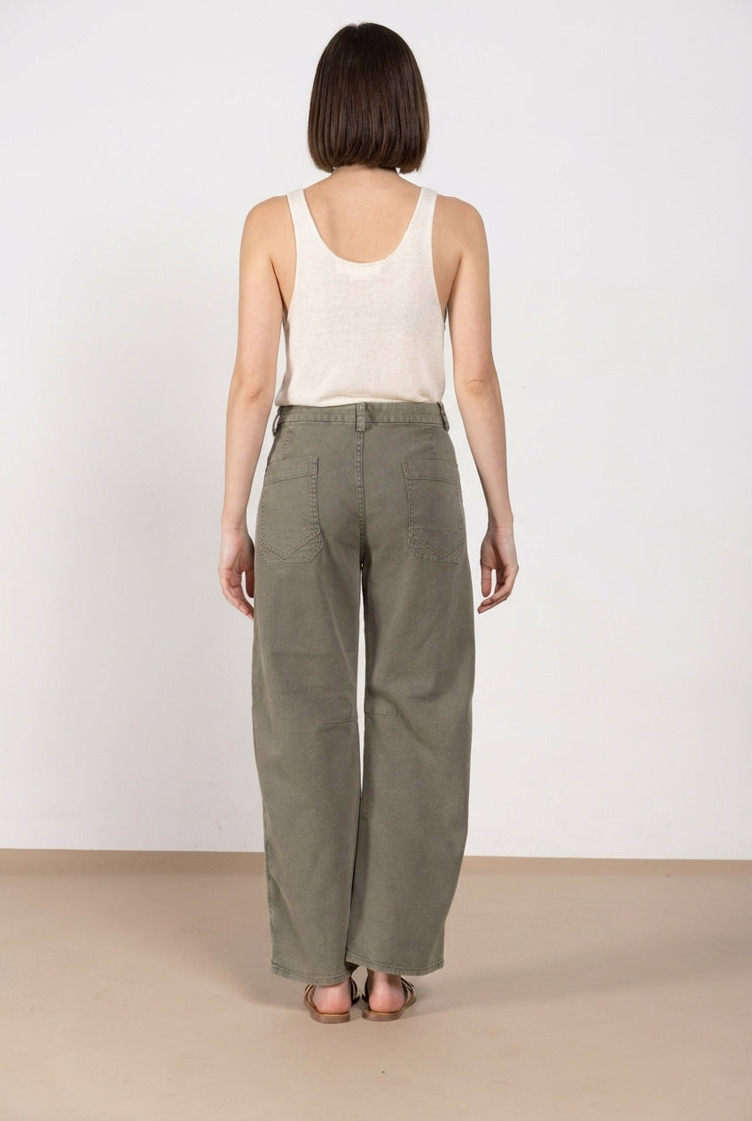 Valerie Damen-Ballon-Denimhose