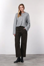 Venice Chinohose für Damen aus Twill mit balloon fit ①