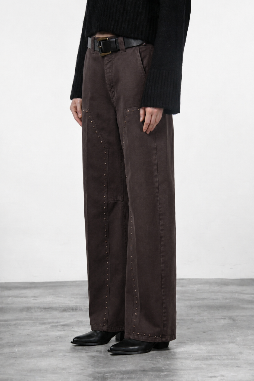 Silvye women’s chino pants in twill with balloon fit