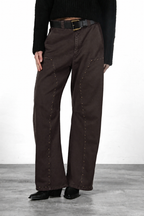 Silvye women’s chino pants in twill with balloon fit