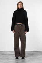 Silvye women’s chino pants in twill with balloon fit