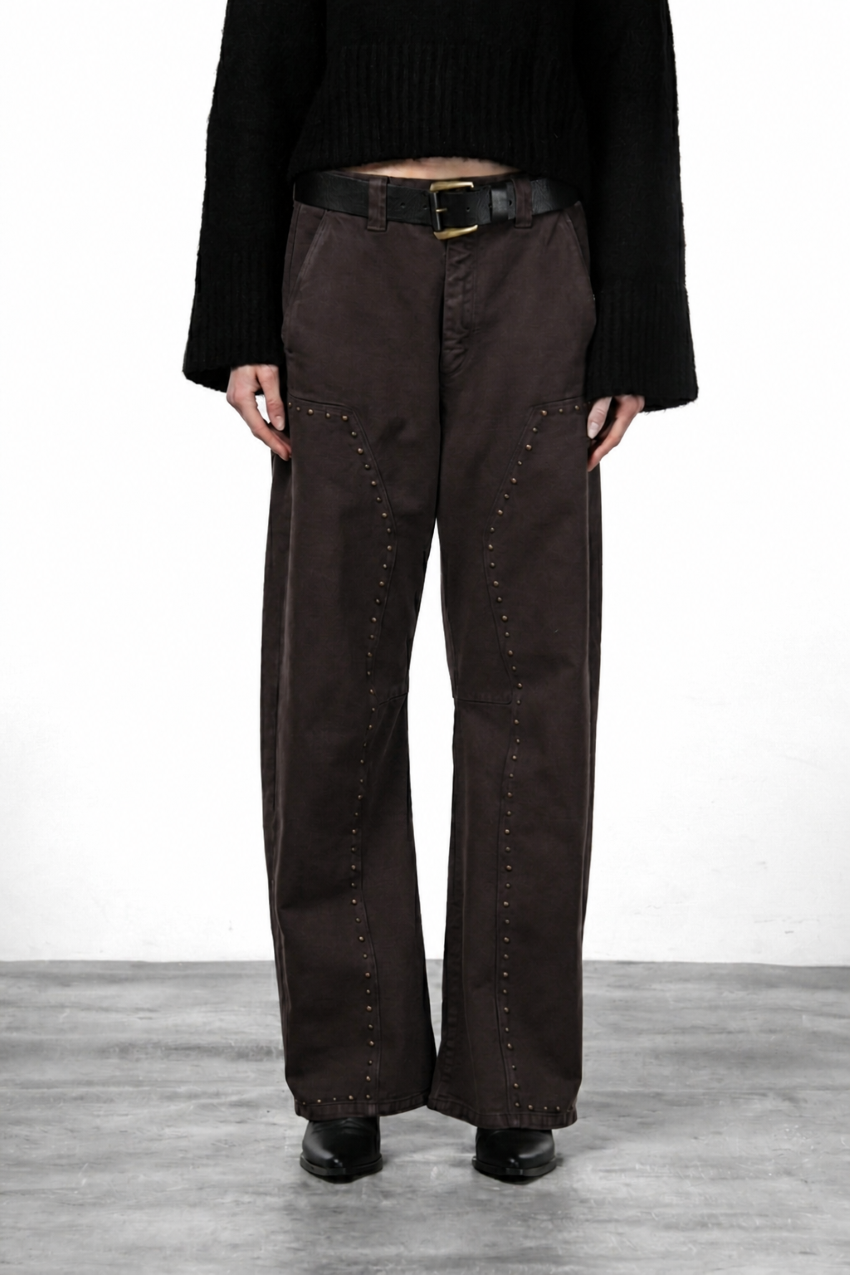 Silvye women’s chino pants in twill with balloon fit