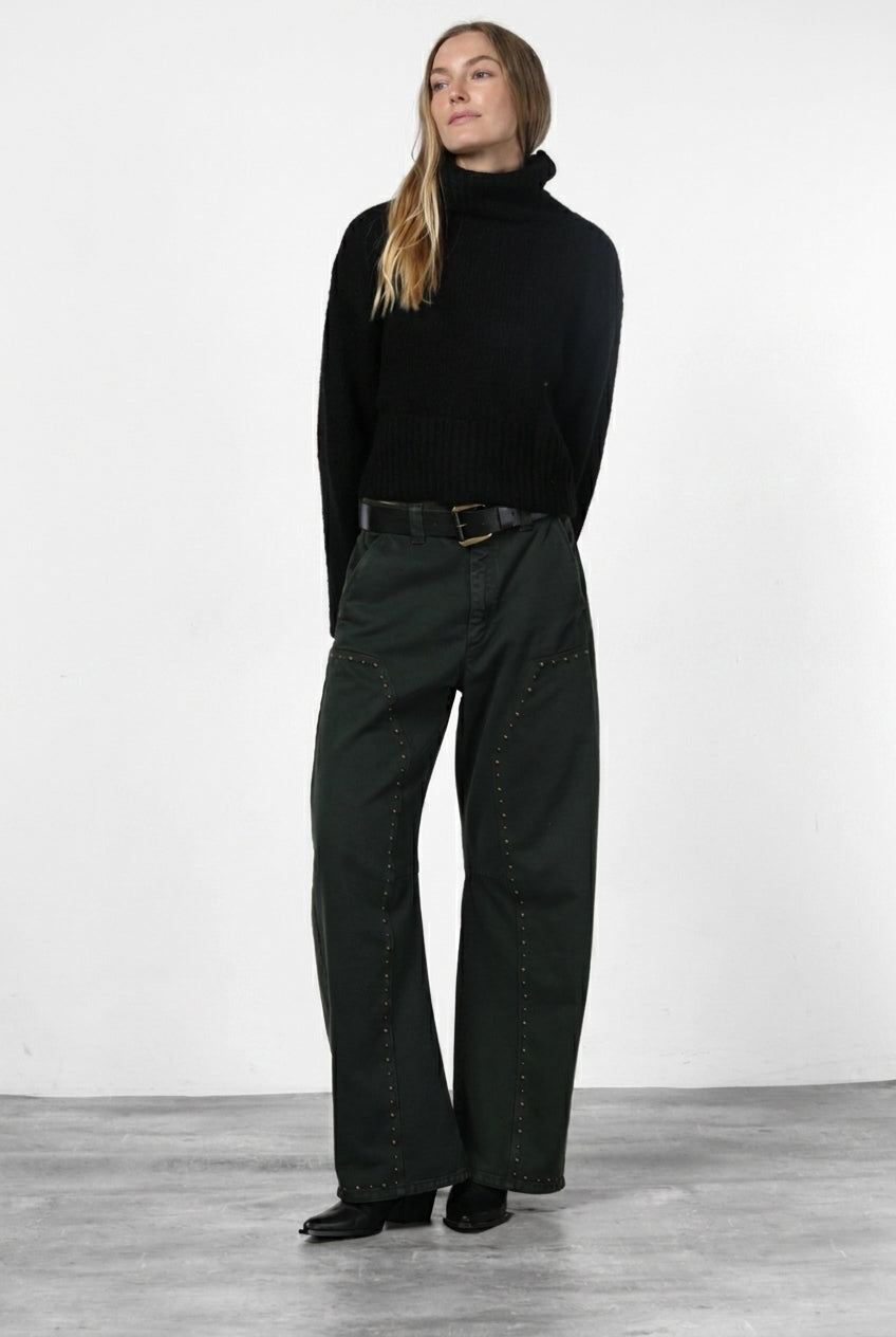 Silvye Chinohose für Damen aus Twill mit Balloon Fit