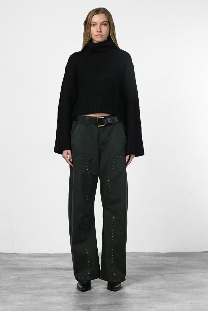 Silvye Chinohose für Damen aus Twill mit Balloon Fit