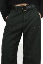 Silvye Chinohose für Damen aus Twill mit Balloon Fit