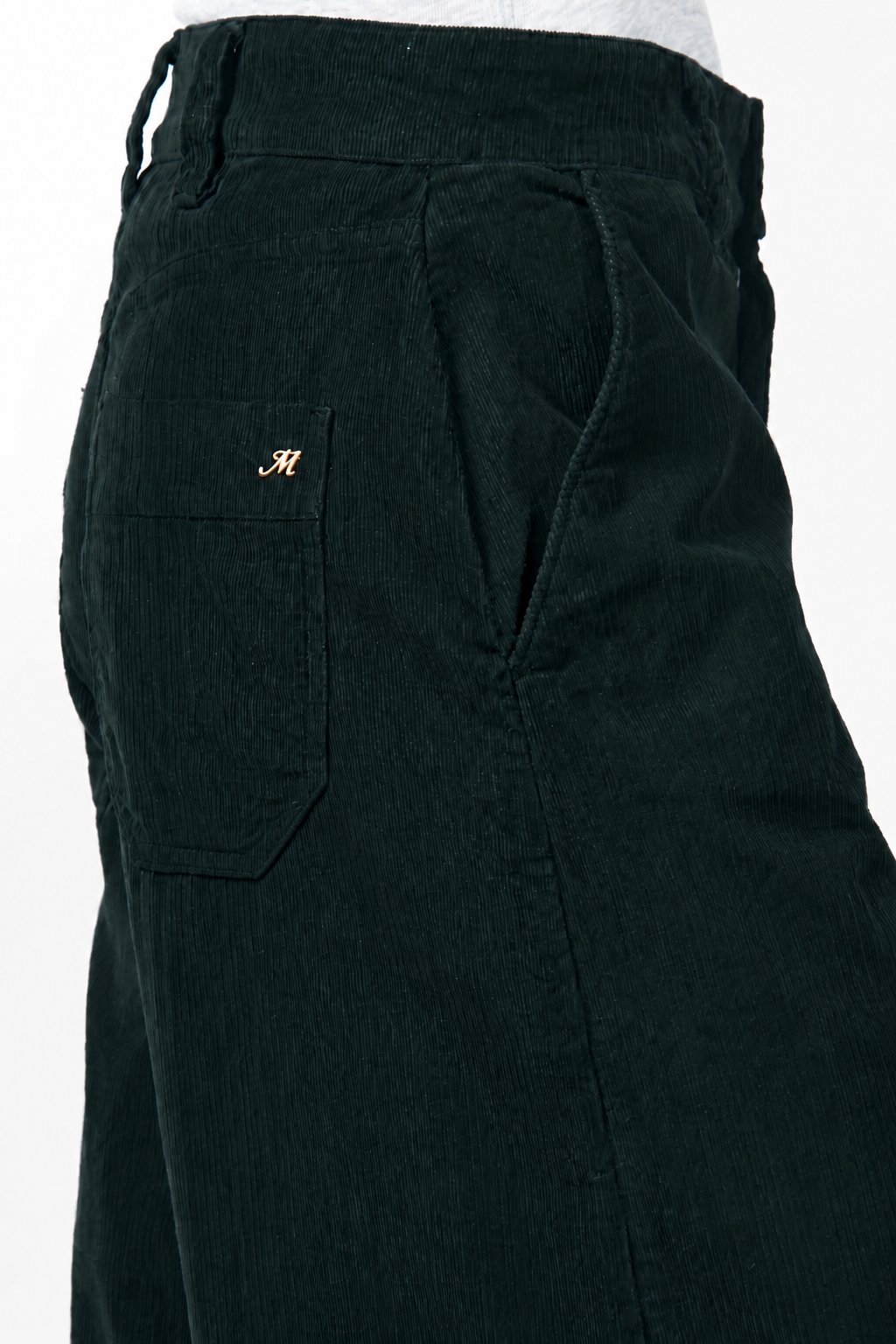 New York Wide Damen-Chinohose aus 500-Rippen-Cord, Wide Leg