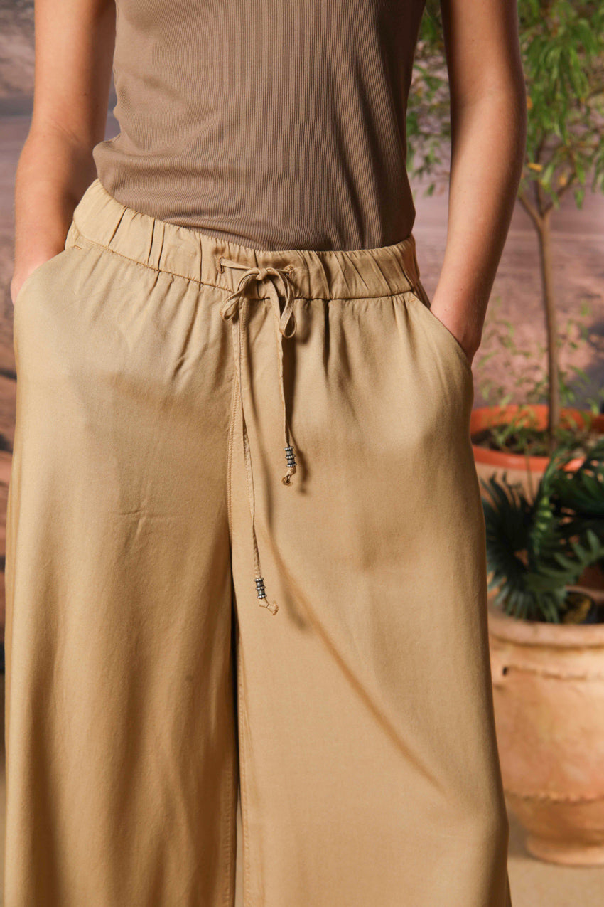 Portofino Damen Chinohose aus Modal wide leg