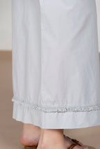 Portofino Cropped Hose Chino Jogger Damen aus Popeline wide leg