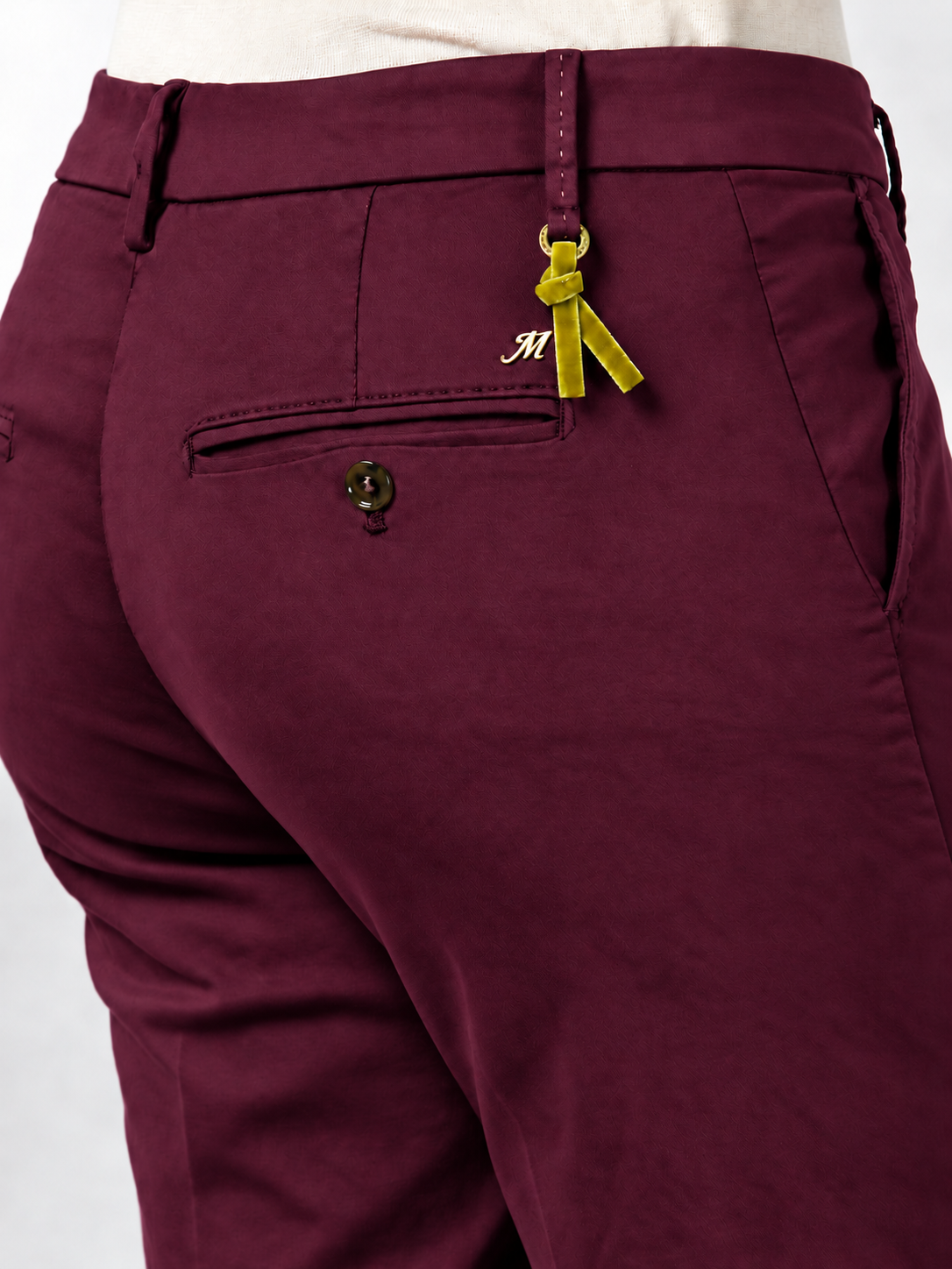New York Slim pantalon chino femme en satin slim fit ①
