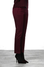 New York Slim Chinohose für Damen aus Satin mit slim fit ①