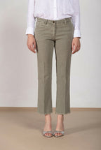New York Trumpet pantalon chino femme en natté slim fit