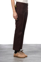 New York Trumpet women’s chino trousers in gabardine, slim fit ①