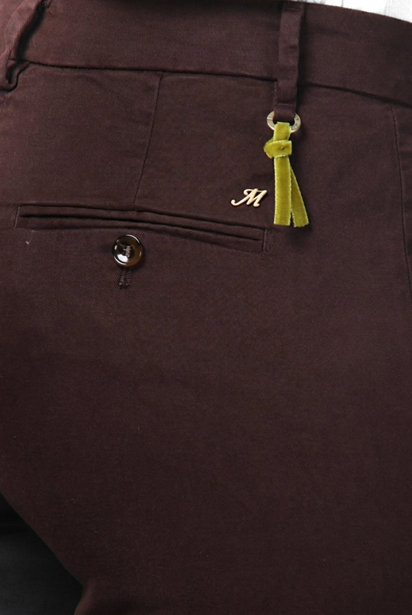 New York Trumpet women’s chino trousers in gabardine, slim fit ①