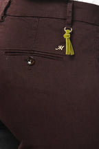 New York Trumpet women’s chino trousers in gabardine, slim fit ①