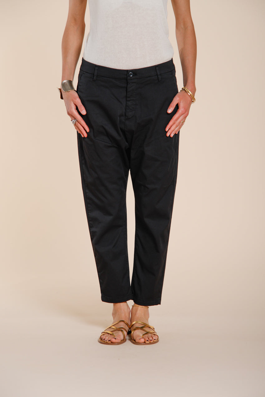 Malibu Jogger Hose Chino Damen aus Gabardine carrot fit