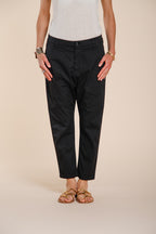 Malibu Jogger Hose Chino Damen aus Gabardine carrot fit