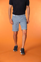 Torino Elegance Bermuda Chino Herren in Stretch-Satin Slim Fit