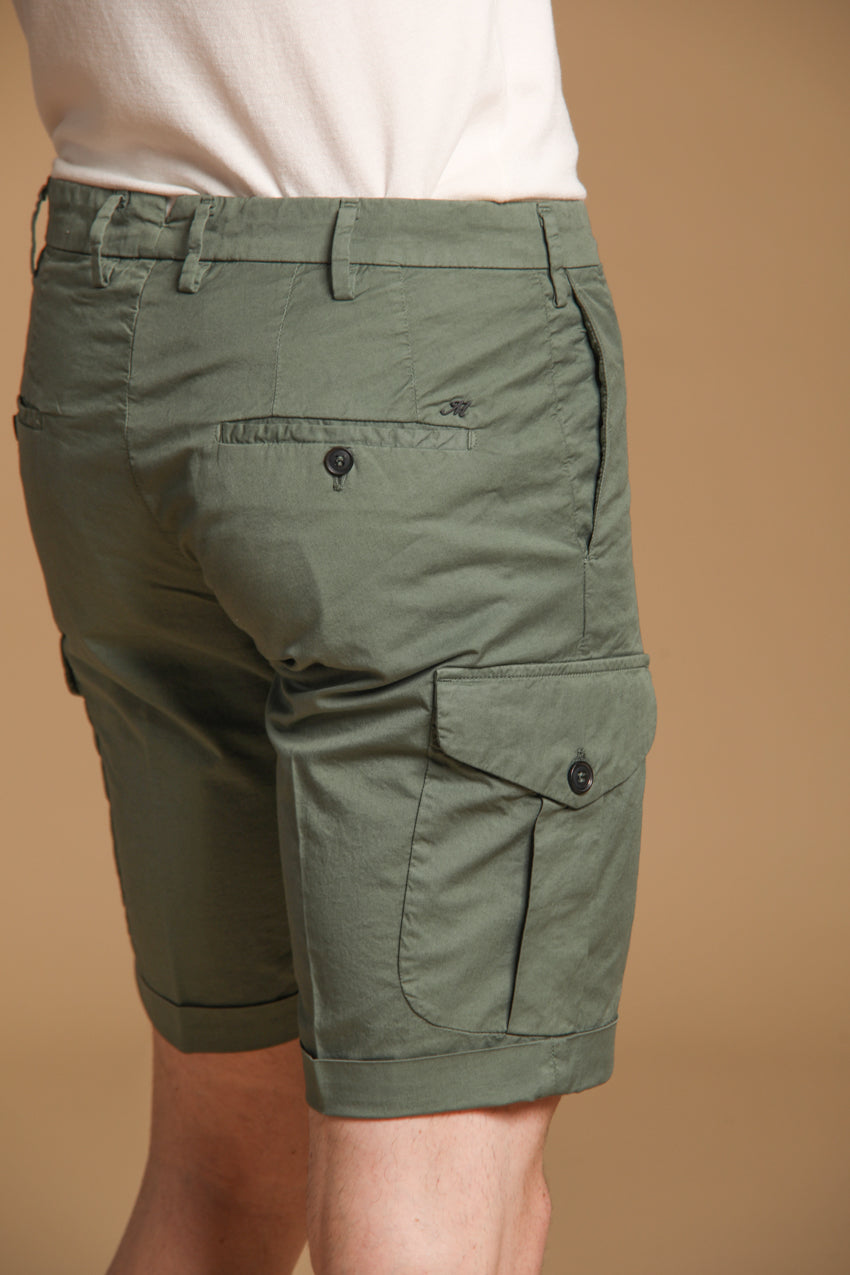 New York Cargo men's cargo bermuda shorts in pima cotton Regular fit 