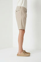 New York 2 Pinces bermuda chino homme en twill stretch regular fit