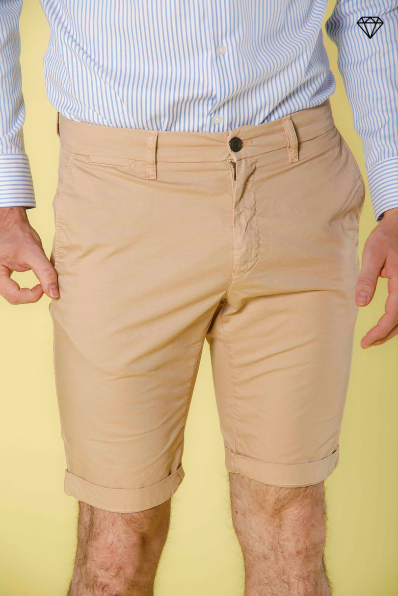 London men's chino bermuda in Pima Cotton regular fit ①