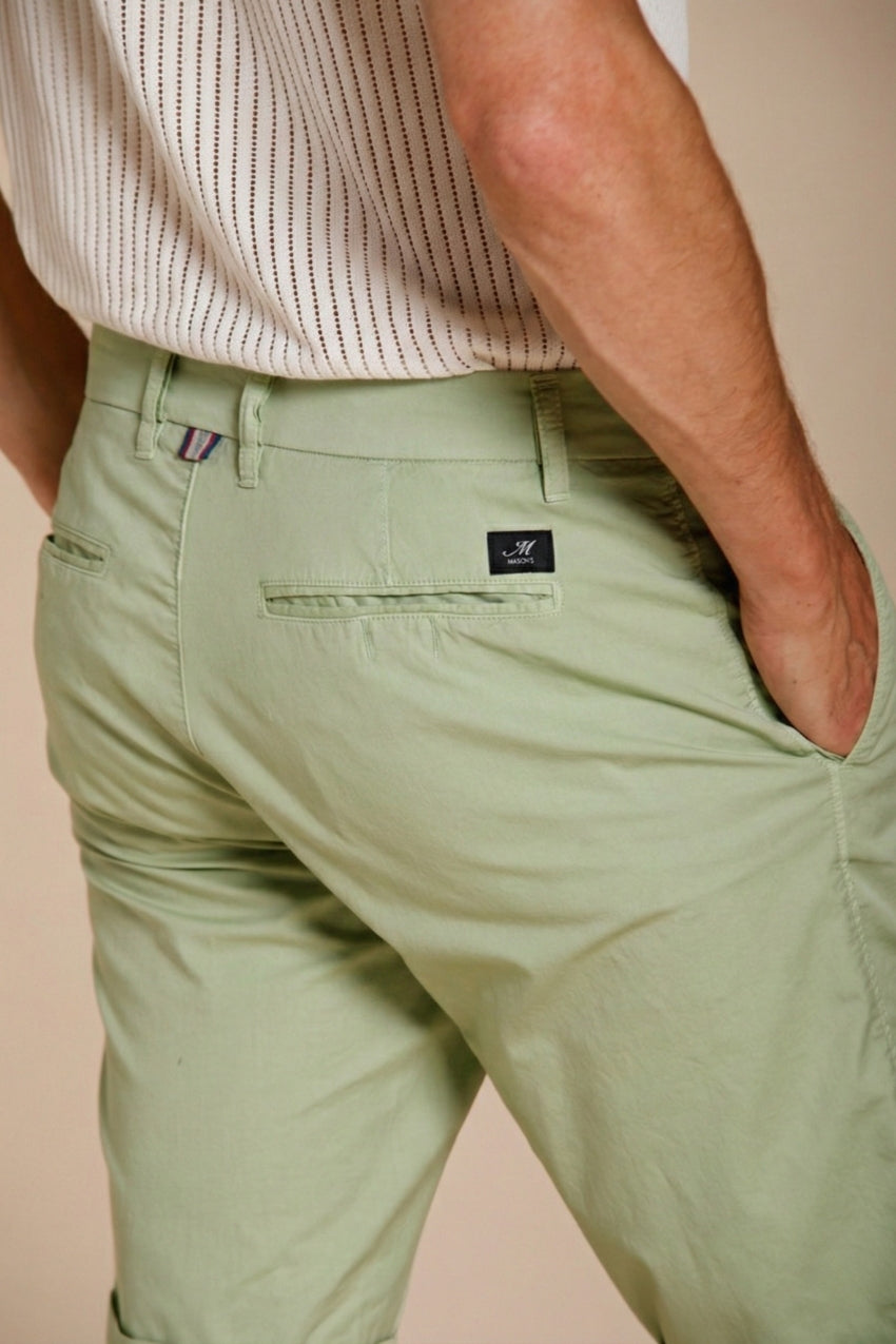 London bermuda chino homme en gabardine stretch regular fit ①