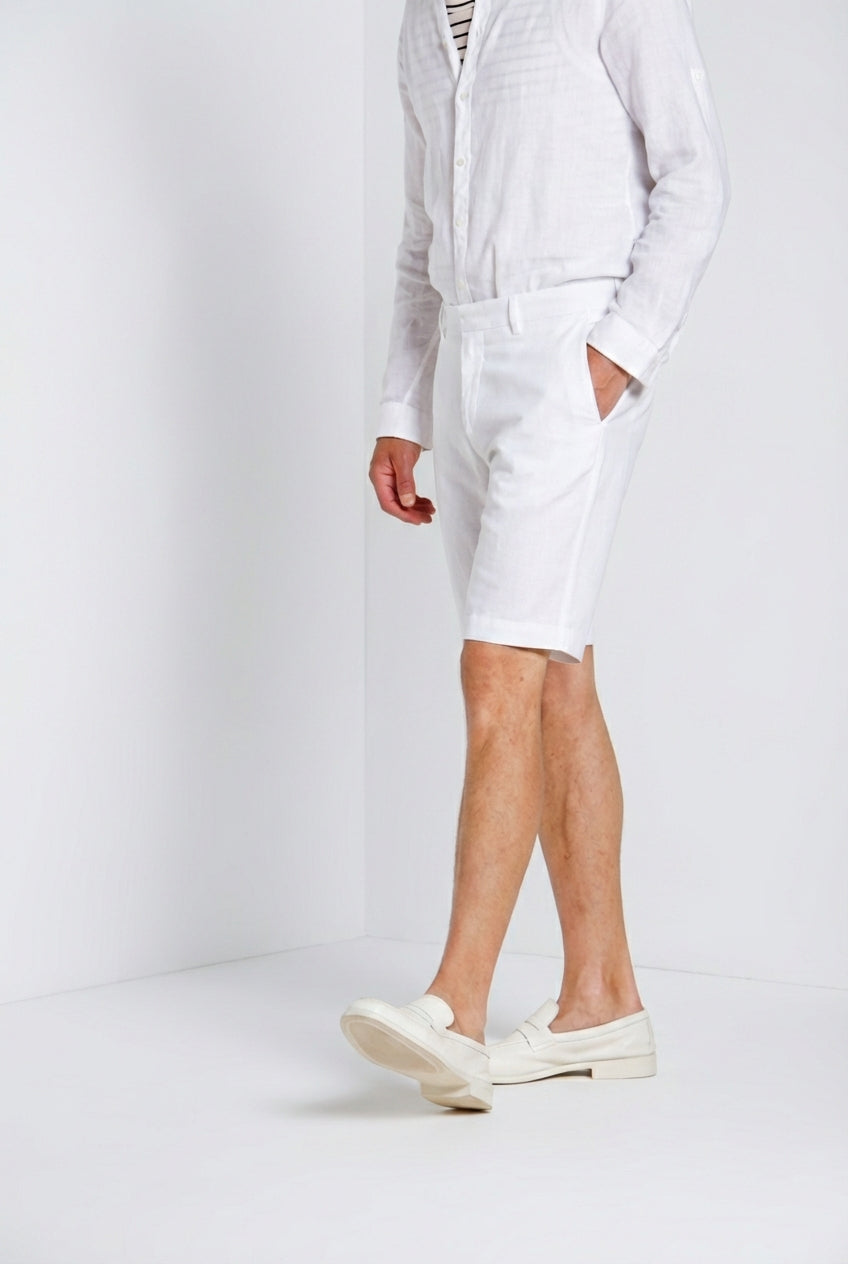 London Bermuda Chino Herren aus Stretch-Gabardine regular fit ①