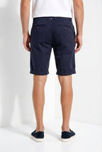 London bermuda chino uomo in gabardina stretch regular fit ①