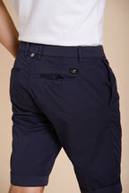 London bermuda chino uomo in gabardina stretch regular fit ①