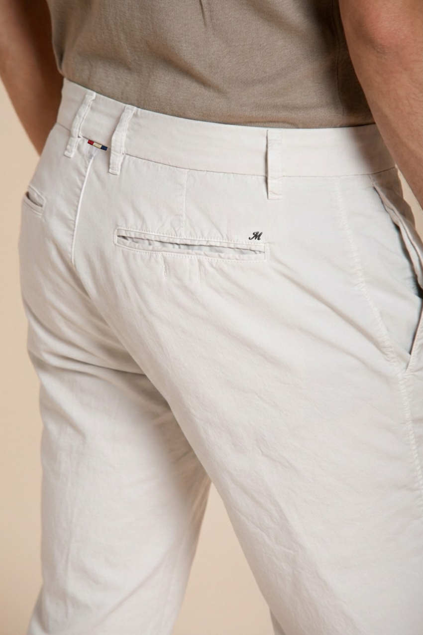 London men's chino bermuda stretch gabardine regular fit ①