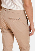 London bermuda chino uomo in gabardina stretch regular fit ①