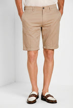 London Herren Chino Bermuda aus Gabardine Stretch regular fit ①