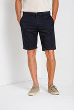 London bermuda chino homme en gabardine stretch regular fit ①