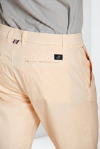 London bermuda chino homme en gabardine stretch regular fit ①