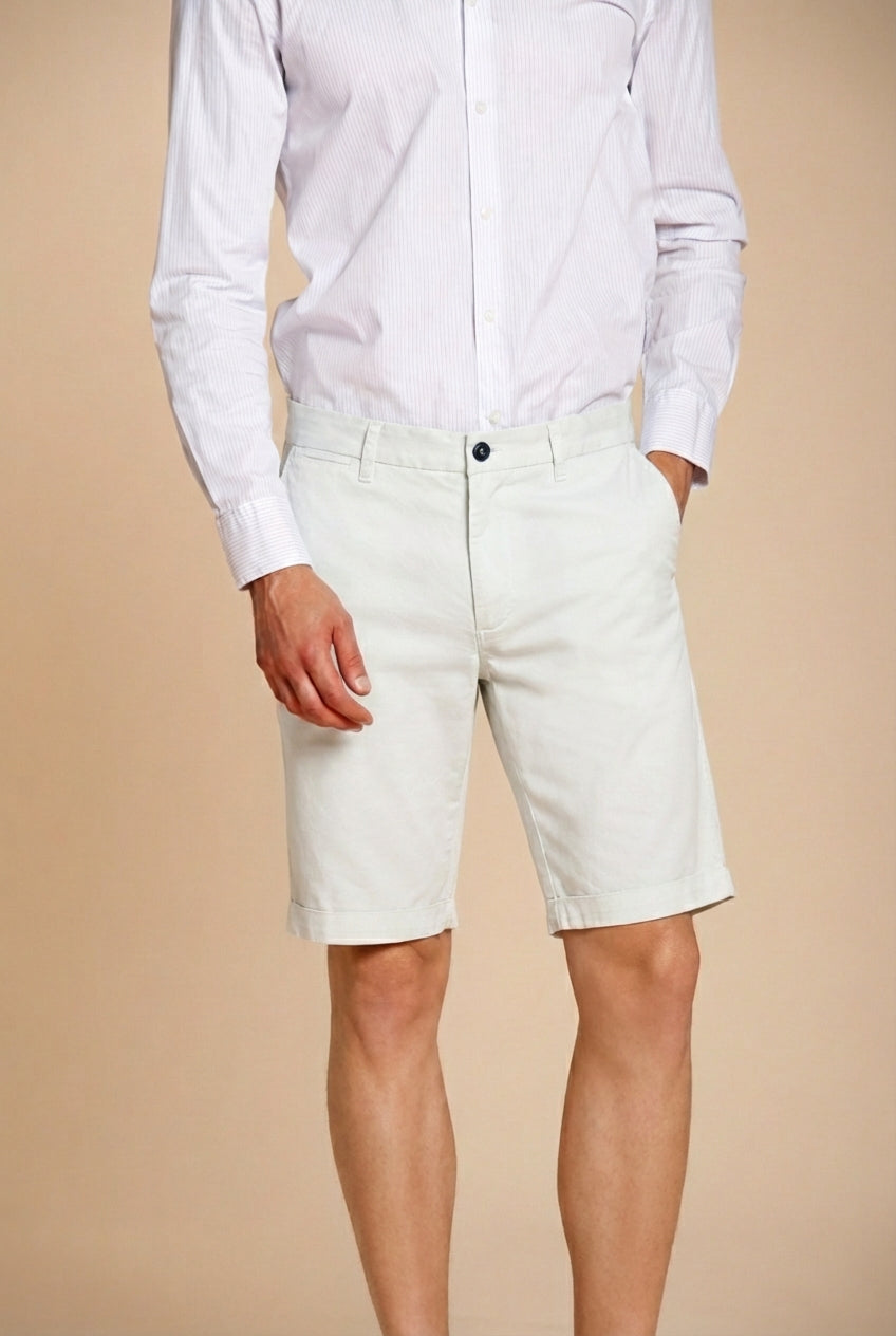 London Herren Chino Bermuda aus Stretch Gabardine regular fit ①