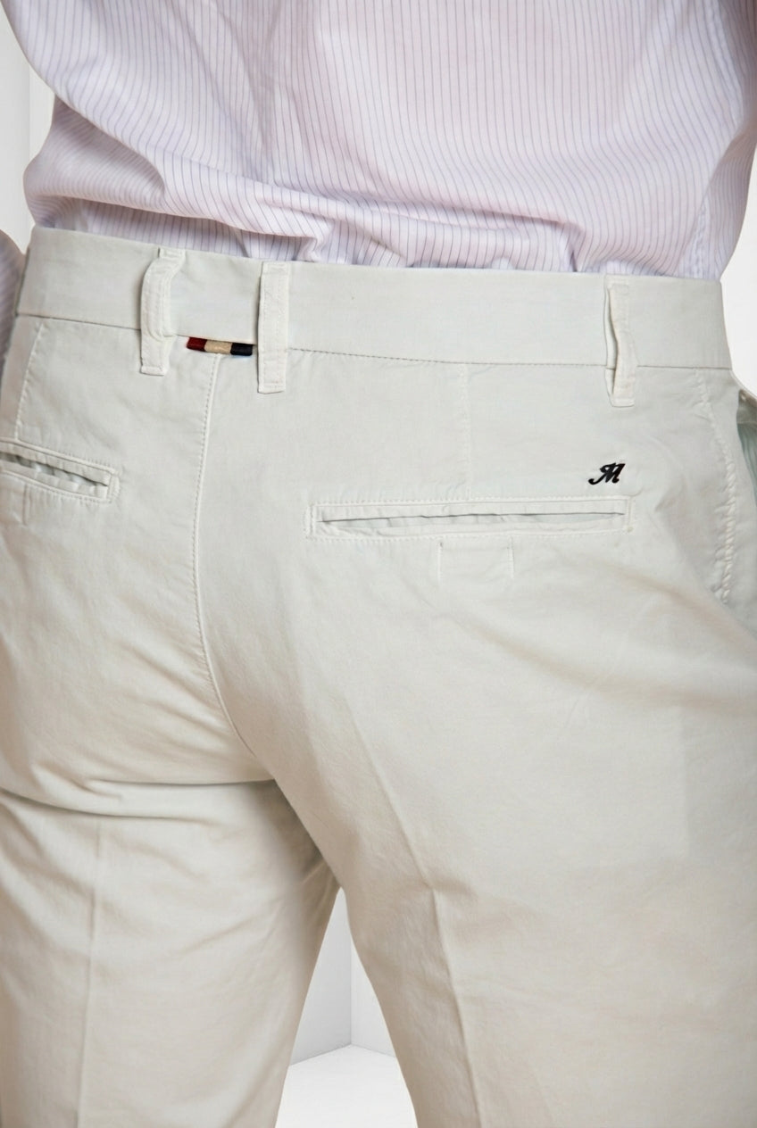 London bermuda chino uomo in gabardina stretch regular fit ①