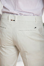 London bermuda chino uomo in gabardina stretch regular fit ①