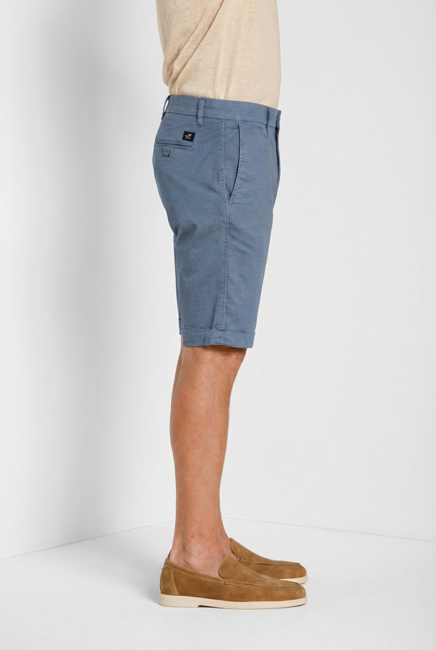 London Herren Chino Bermuda aus Stretch-Gabardine regular fit ①