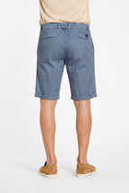 London Herren Chino Bermuda aus Stretch-Gabardine regular fit ①