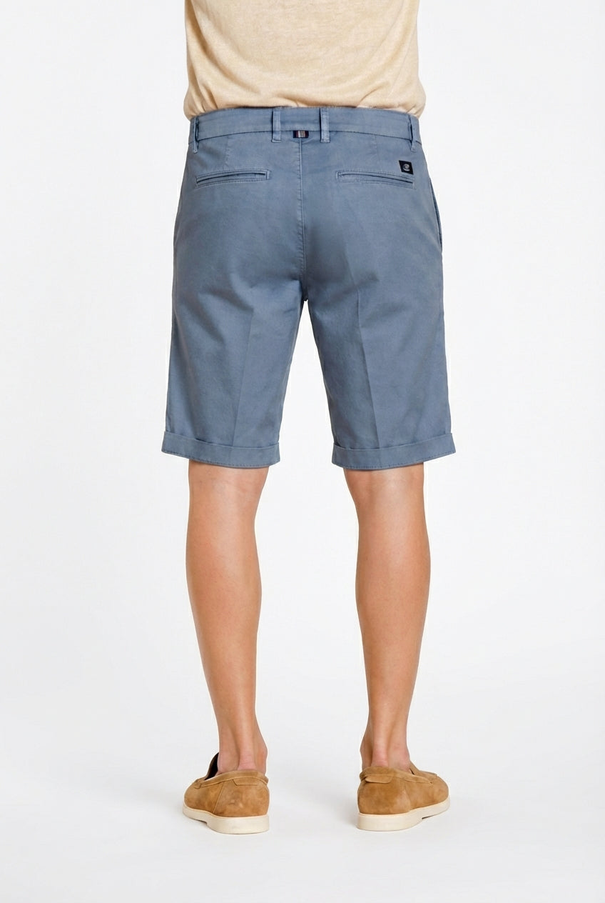 London Herren Chino Bermuda aus Stretch-Gabardine regular fit ①