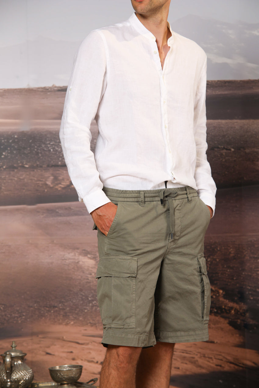 Porto chemise homme à manches longues en lin