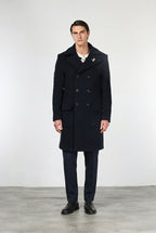 Churchill Herrenmantel aus weichem Wollstoff