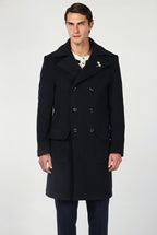 Churchill Herrenmantel aus weichem Wollstoff