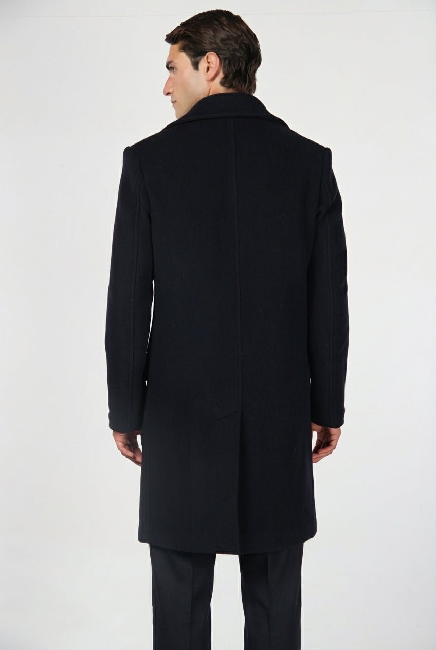 Churchill Herrenmantel aus weichem Wollstoff