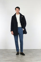 Redford Herrenmantel aus Wollstoff