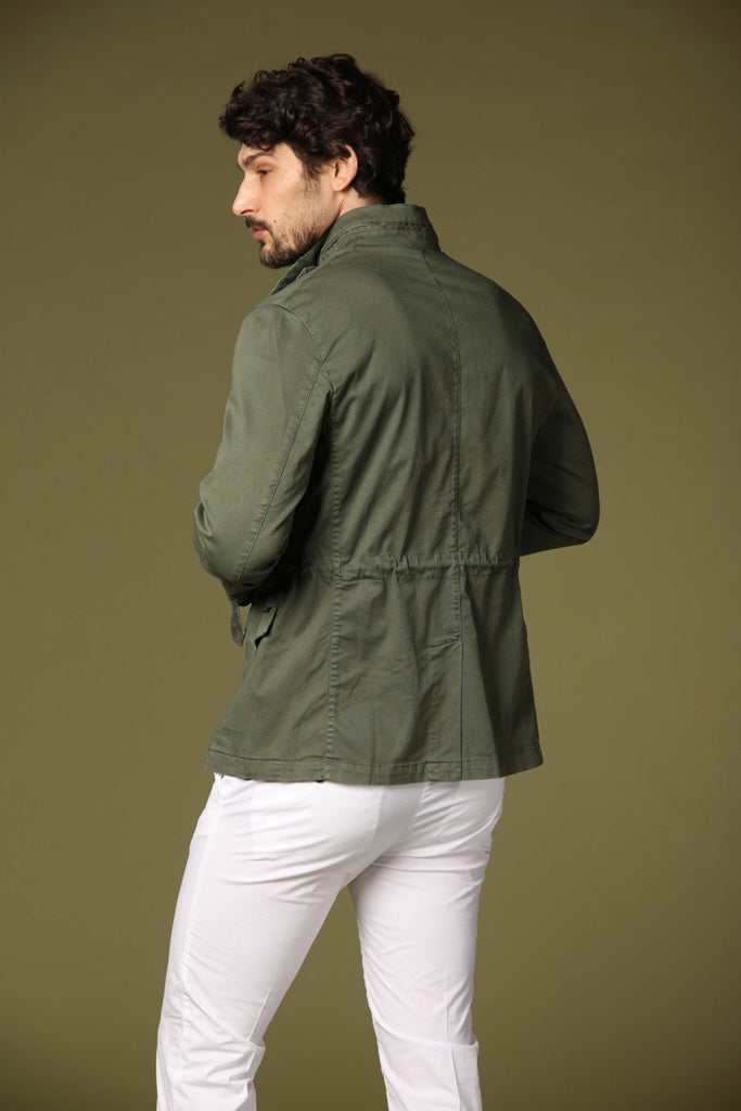 Image 4 de la veste pour homme modèle City Field en vert, coupe regular de Mason's