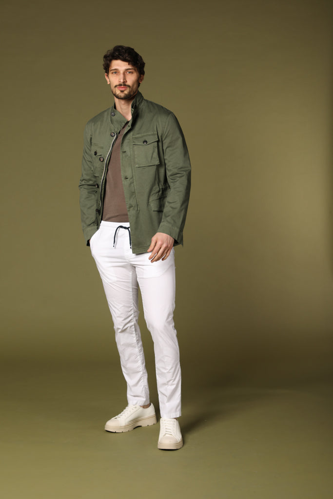 Image 2 de la veste pour homme modèle City Field en vert, coupe regular de Mason's