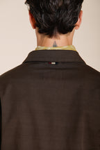 City Jacket Summer blouson homme en cavallery de coton et lin stretch